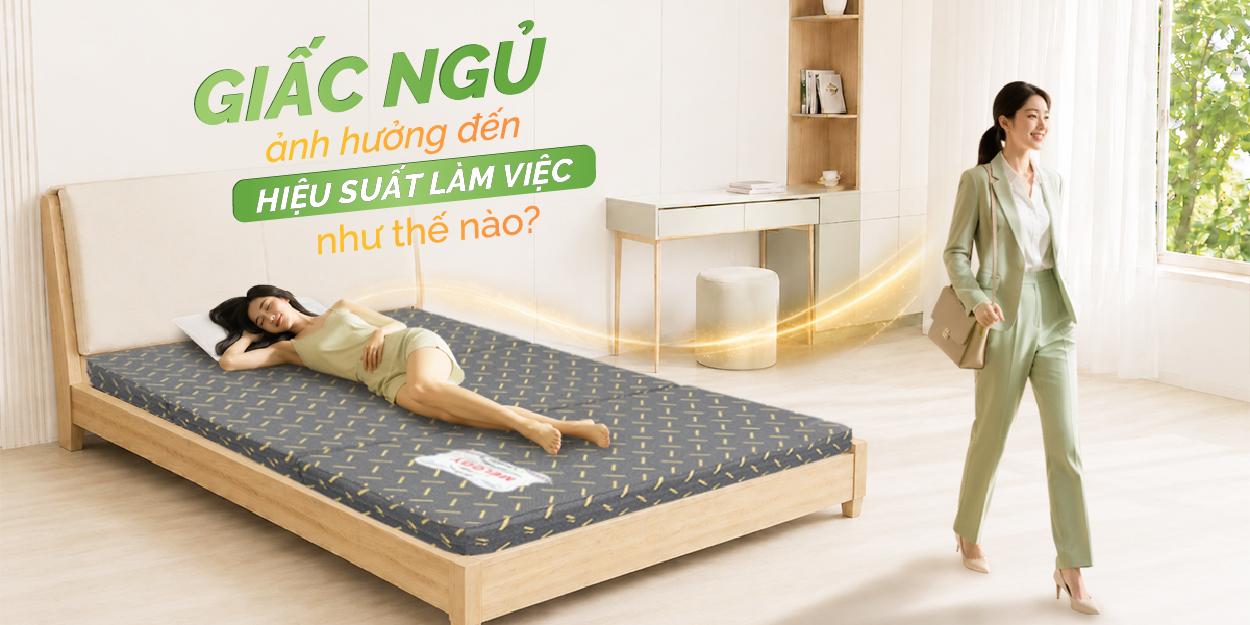 Giấc ngủ ảnh hưởng đến hiệu suất làm việc như thế nào? Yếu tố quyết định chất lượng giấc ngủ mỗi đêm