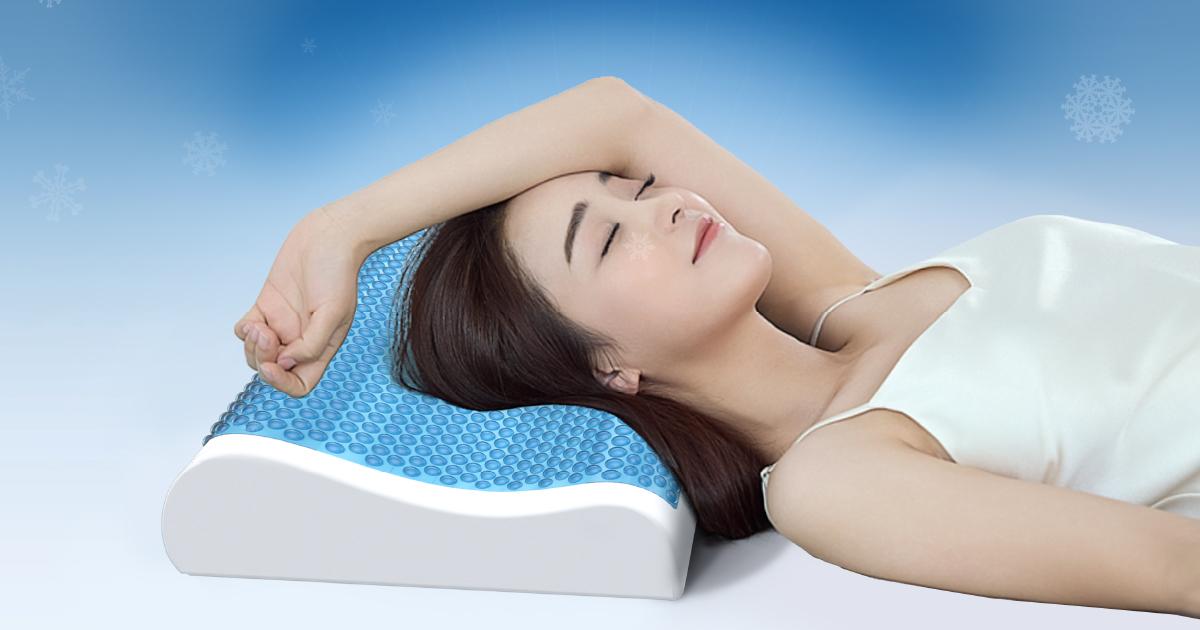 Benefits of sleeping with an ergonomically designed pillow