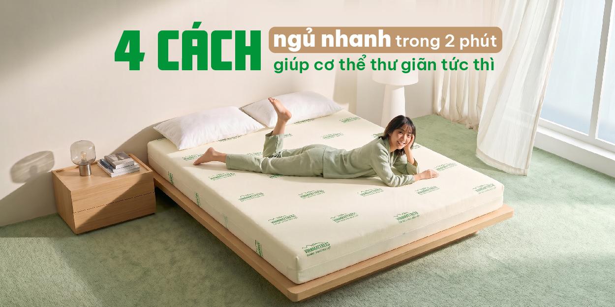 4 cách ngủ nhanh trong 2 phút giúp cơ thể thư giãn tức thì