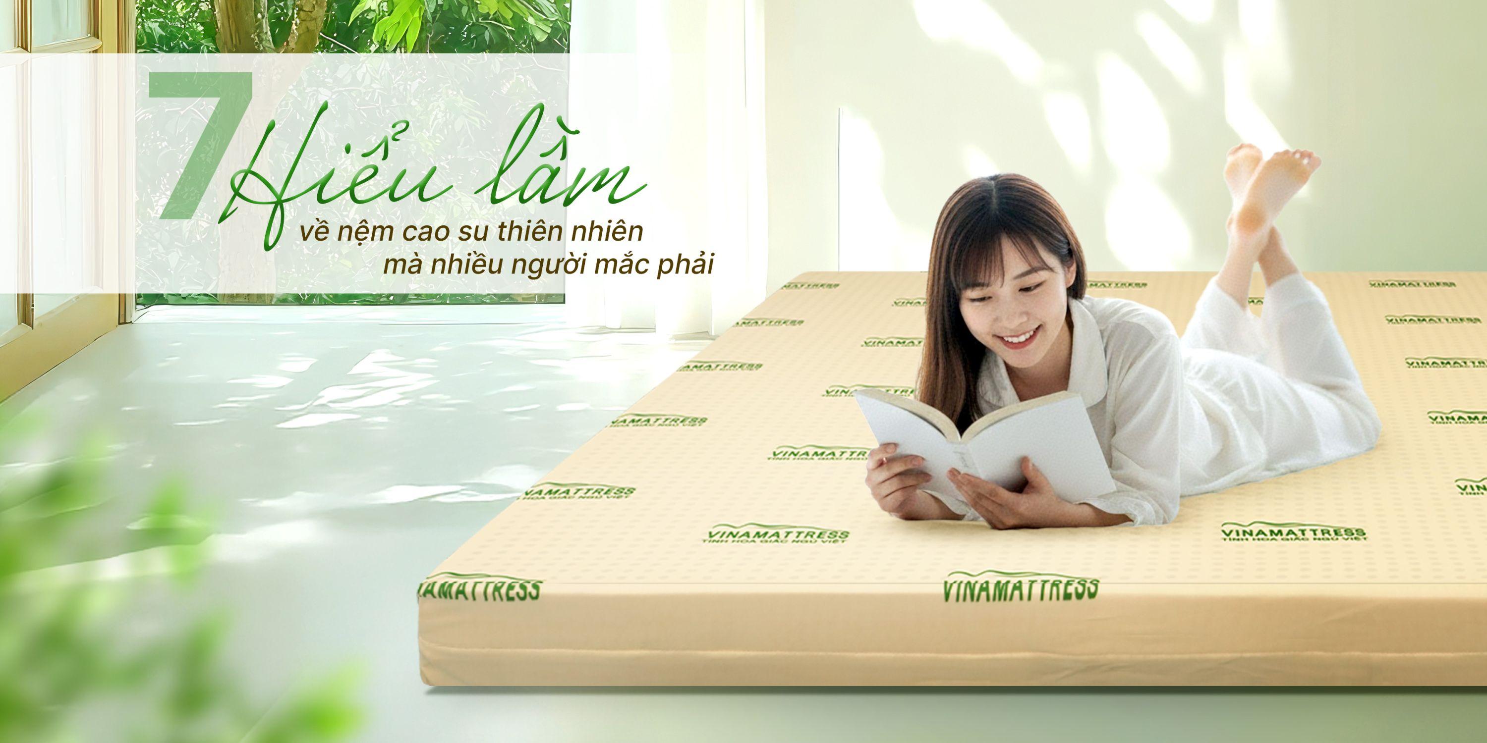 7 hiểu lầm về nệm cao su thiên nhiên mà nhiều người mắc phải