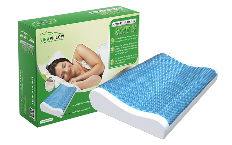 Vinapillow Memory Foam Gel Siny B