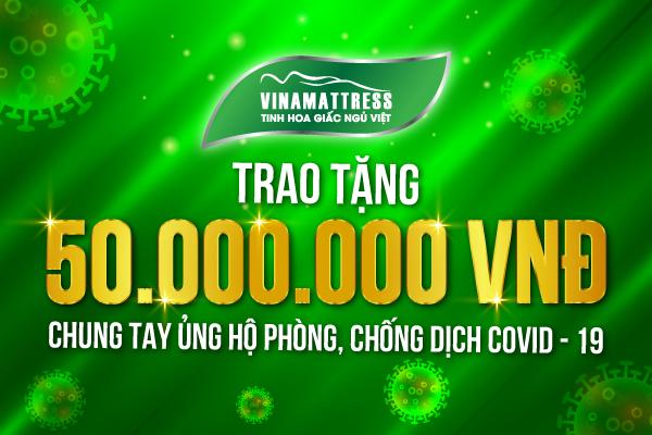 VINAMATTRESS CHUNG TAY ỦNG HỘ PHÒNG, CHỐNG DỊCH COVID – 19